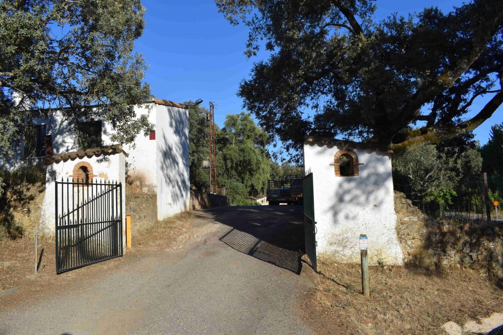 Entrada al taller de Francisco Martin Vizcaino